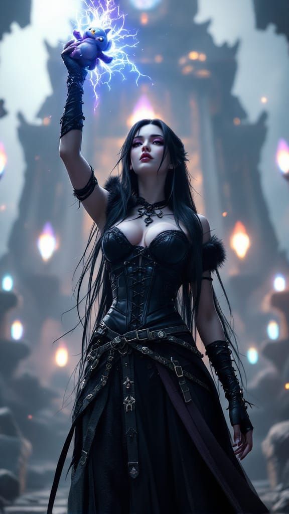 Lulu from Final Fantasy X Radiates Magic