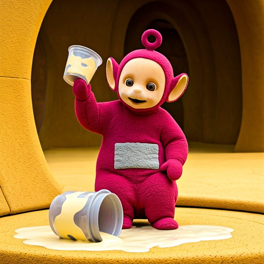 Teletubbies: Noo Noo Cleans Tubby Custard