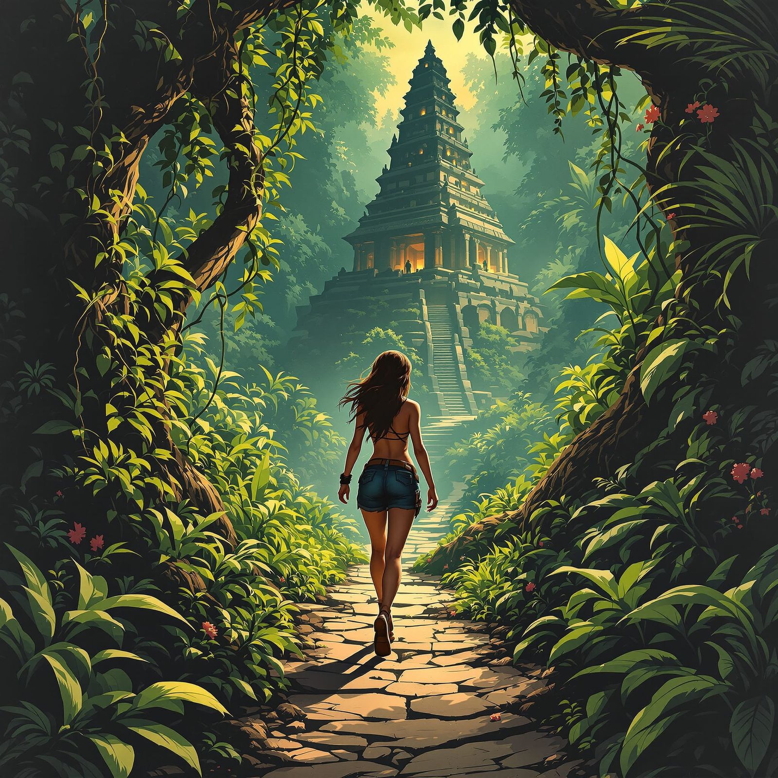 Epic Fantasy Adventure Movie Poster