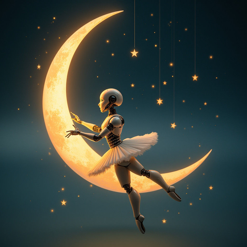 Robot Ballerina's Lunar Grand Jete