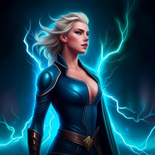 Force lightning Elsa