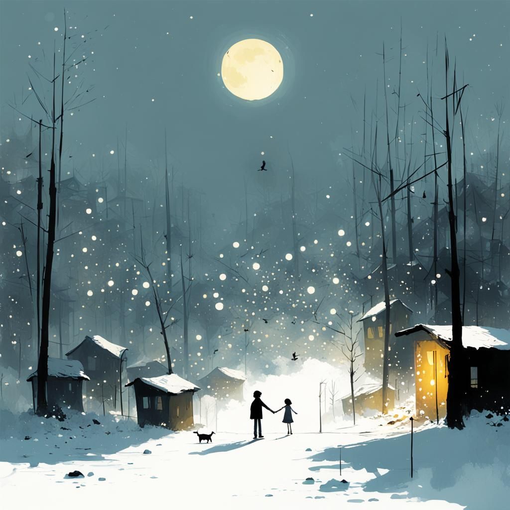 Ethereal Dreamscapes in Whimsical Watercolor Style