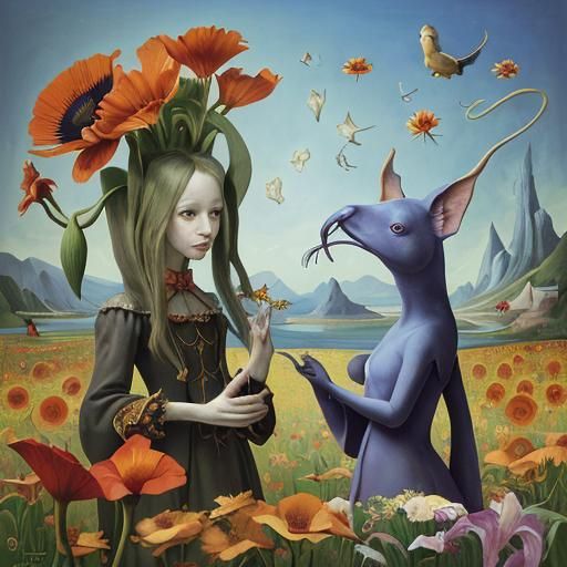 Surreal Dream of Utopia: Magic Realism in Oil