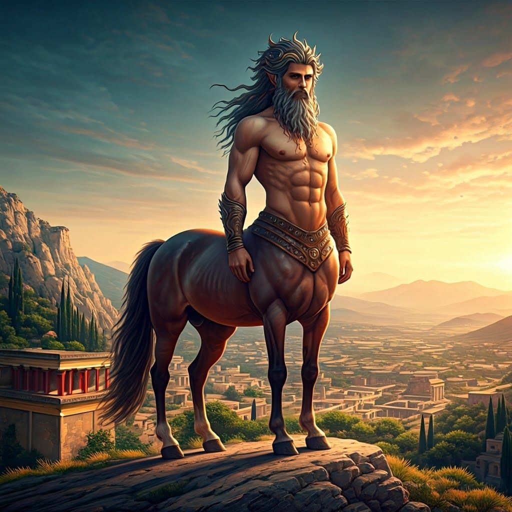 Centaur in old Knossos