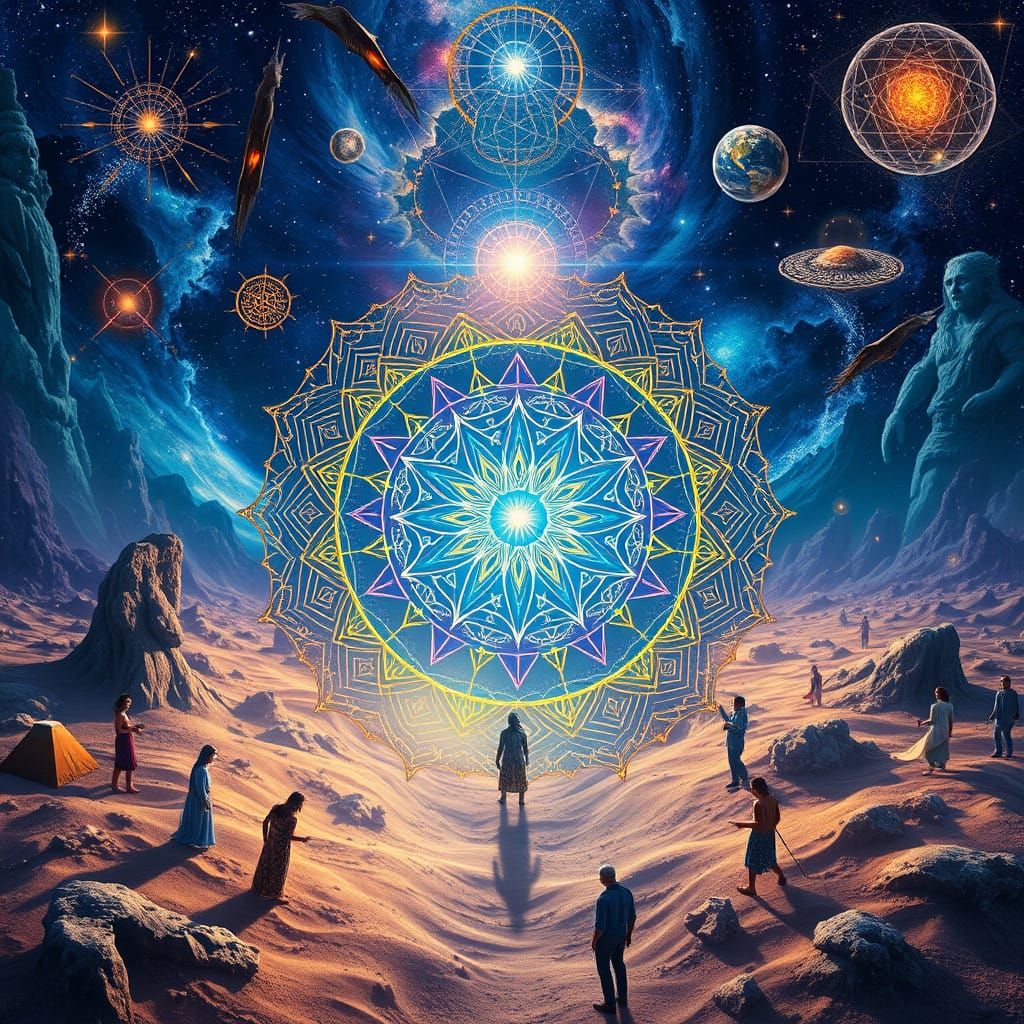 Cosmic Mandala Field of Collective Consciousness