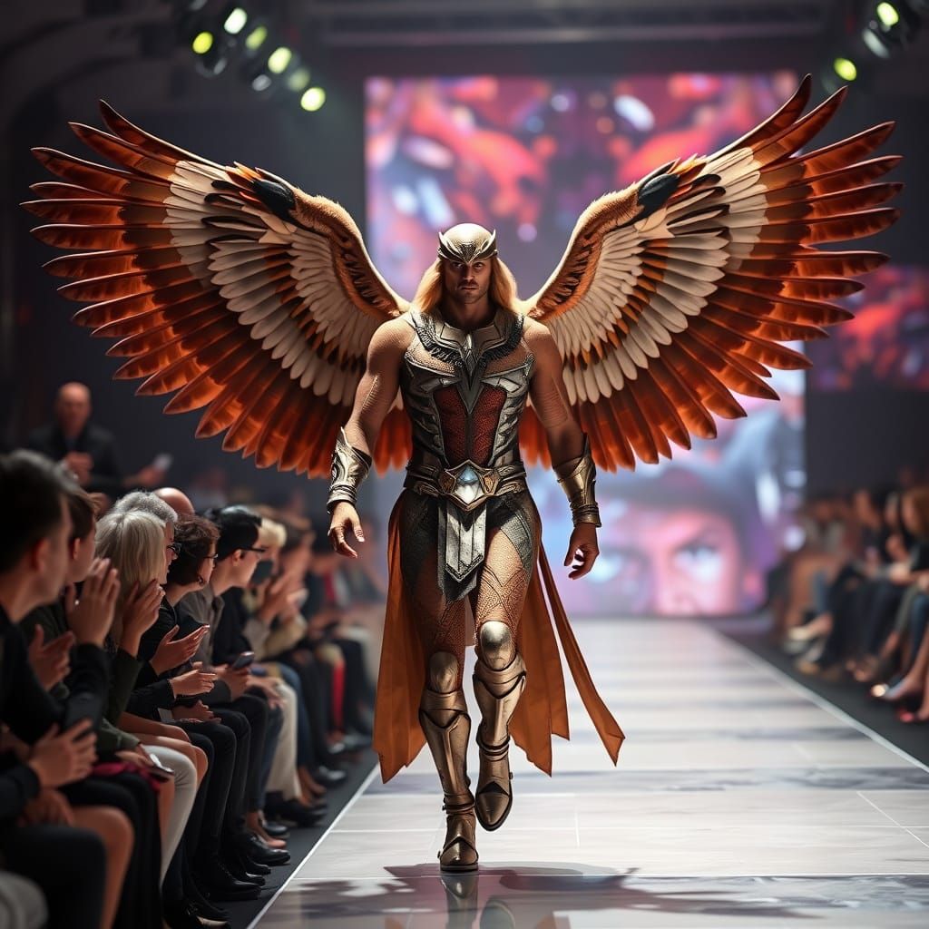 Hawkman Cosmic Fashion Show
