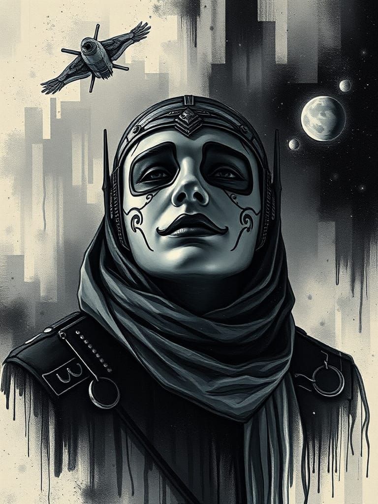 Surreal Space Masquerade: A Theatrical Spectacle