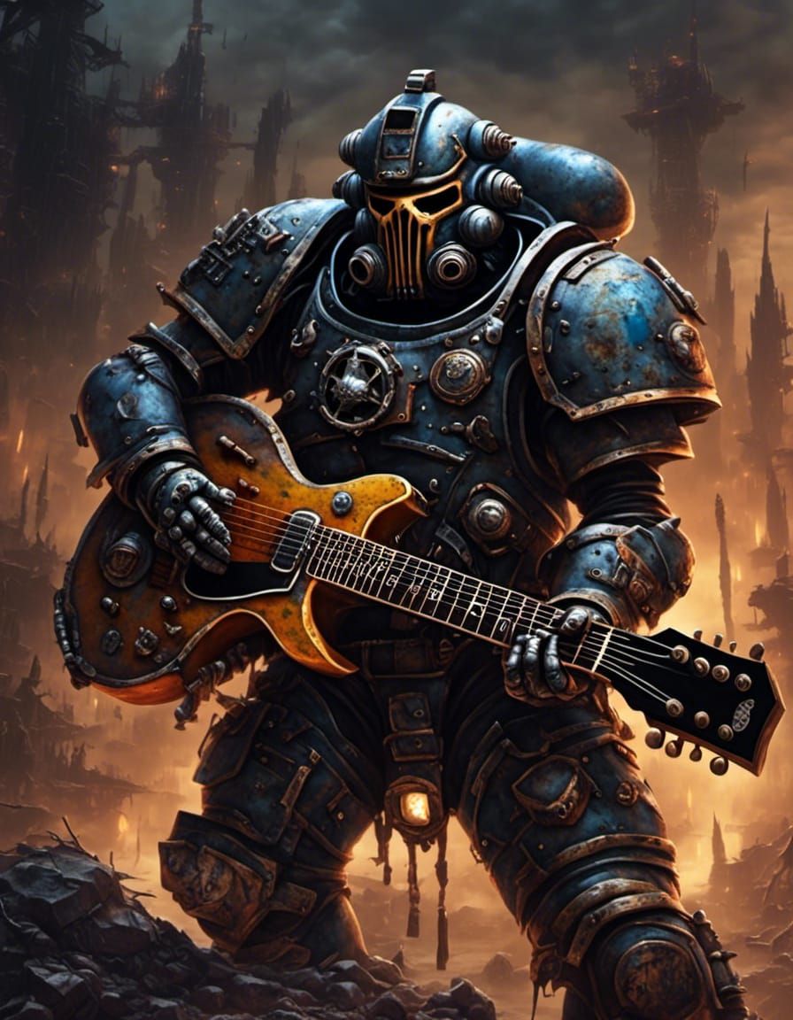 Noise chaos marine <lora:Aeon Punk:1.0>