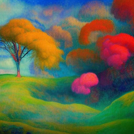 Figure Leaps to Light in Symbolist Art