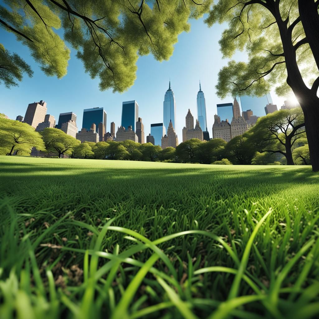 Ant's Eye View of New York City in 8k