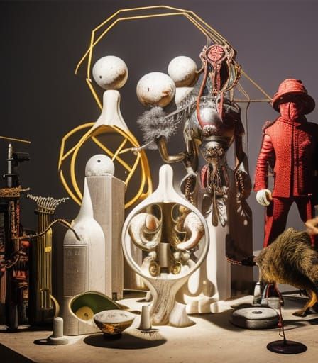 Brothers Quay Inspired Stopmotion of Wraiths and Strays