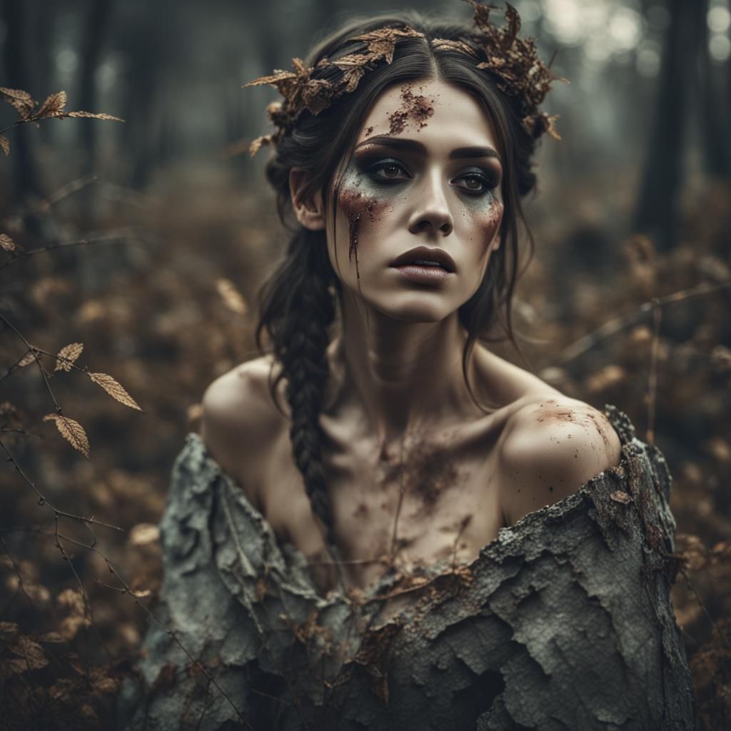 Devastating Beauty: Sadness in 8k Photography