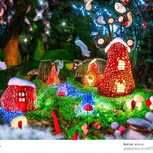 Christmas in the fairy village #2
