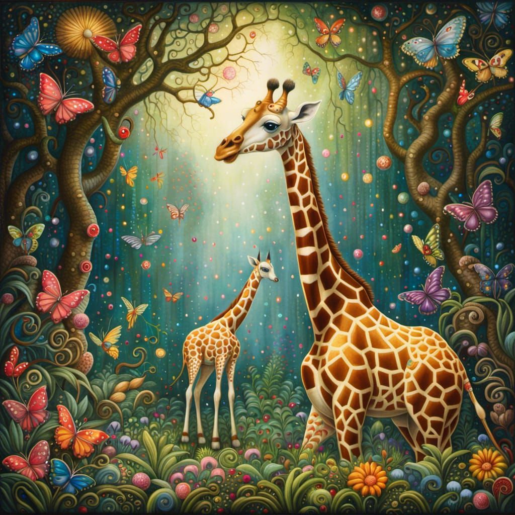 Girafe Art