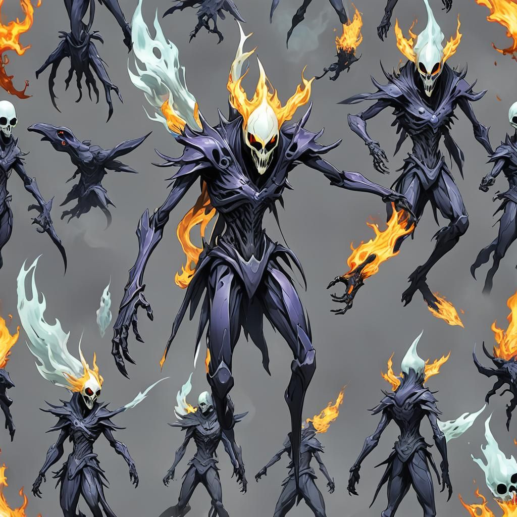 Ethereal Wraithbone: Alolan Marroward in Spectral Flames