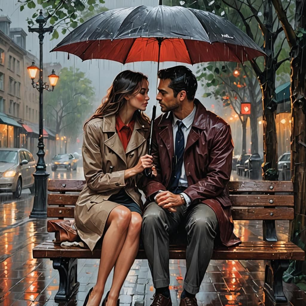 Rainy days are so romantic