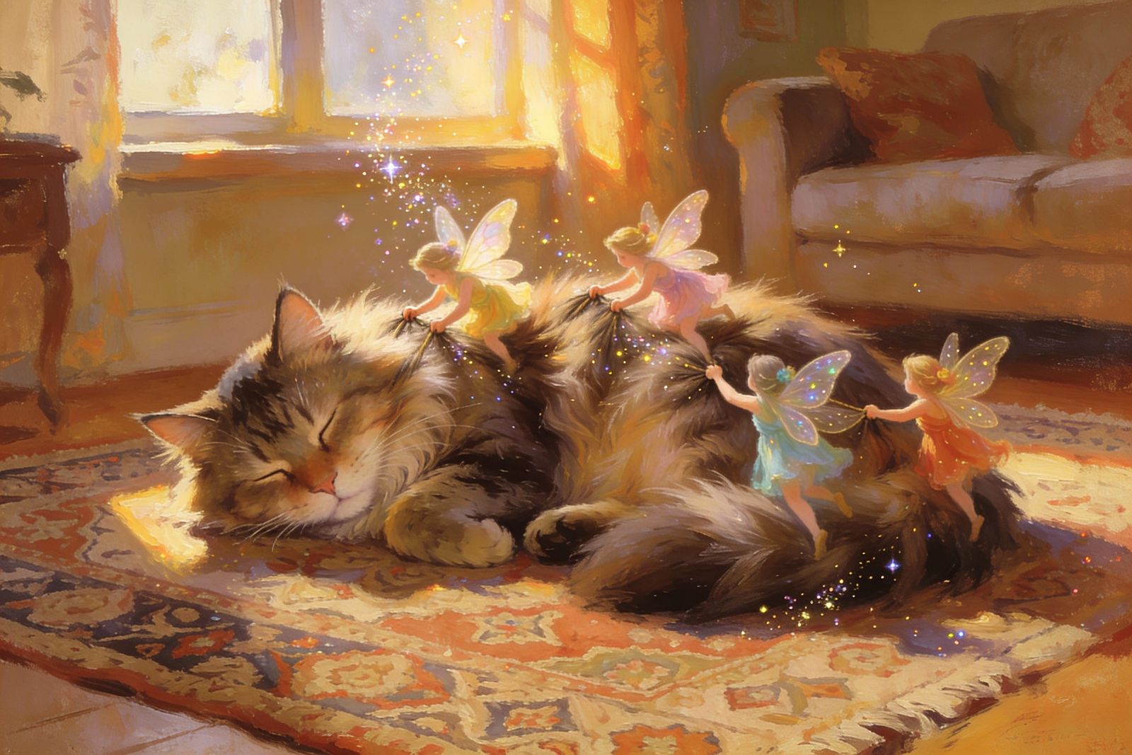 Wake up kitty! Rise and shine!