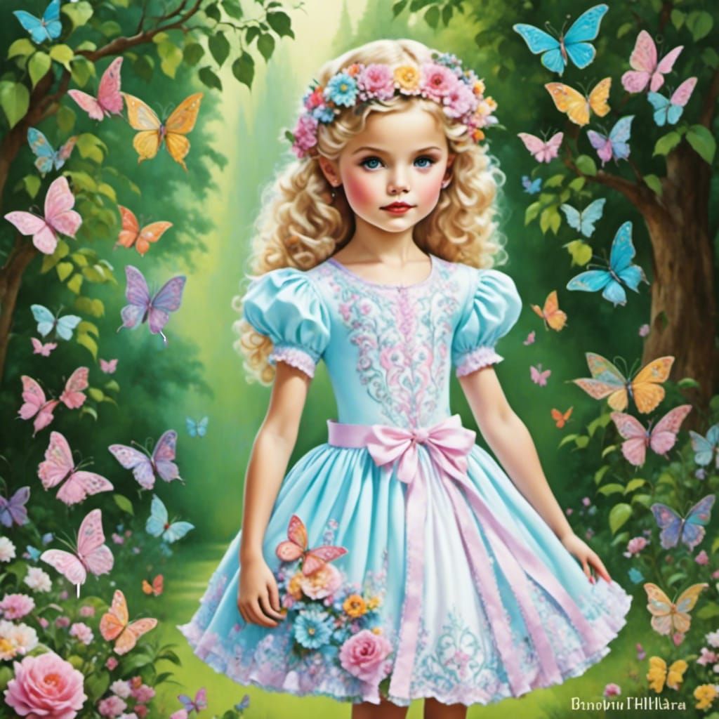 Cute Sweet Girl with Innocent Lovely Appearance