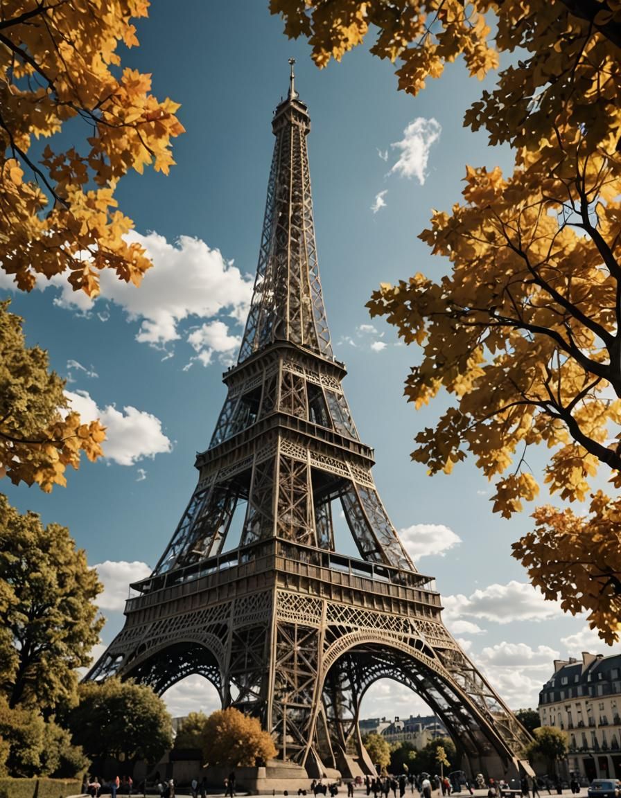 Eiffel Tower: A Wonderful and Magical Fantasy