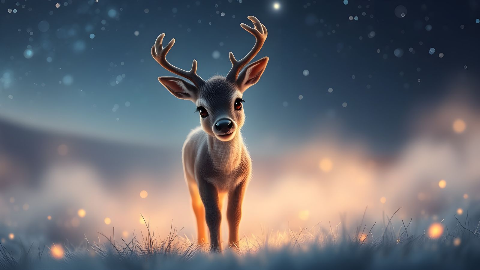 «Winter fog»  🦌