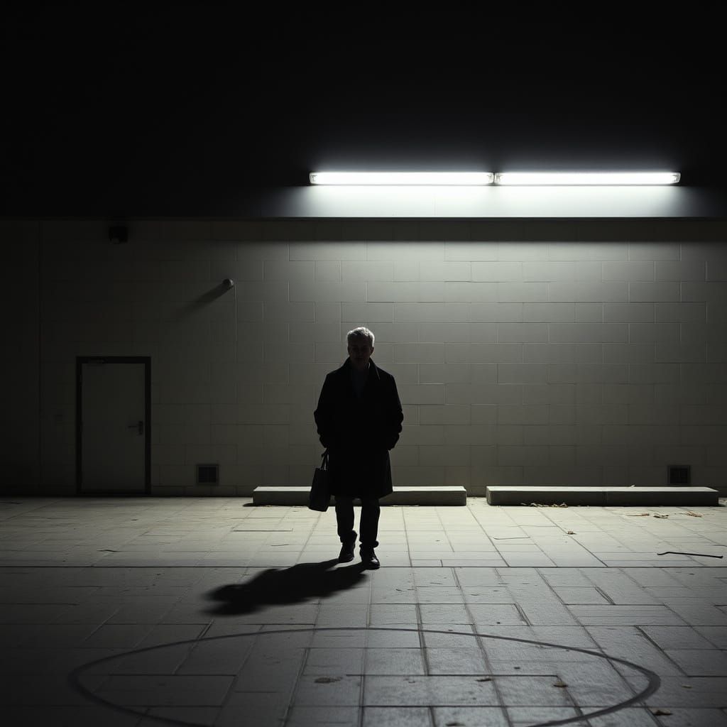 Mysterious Solitude in a Quiet Landscape