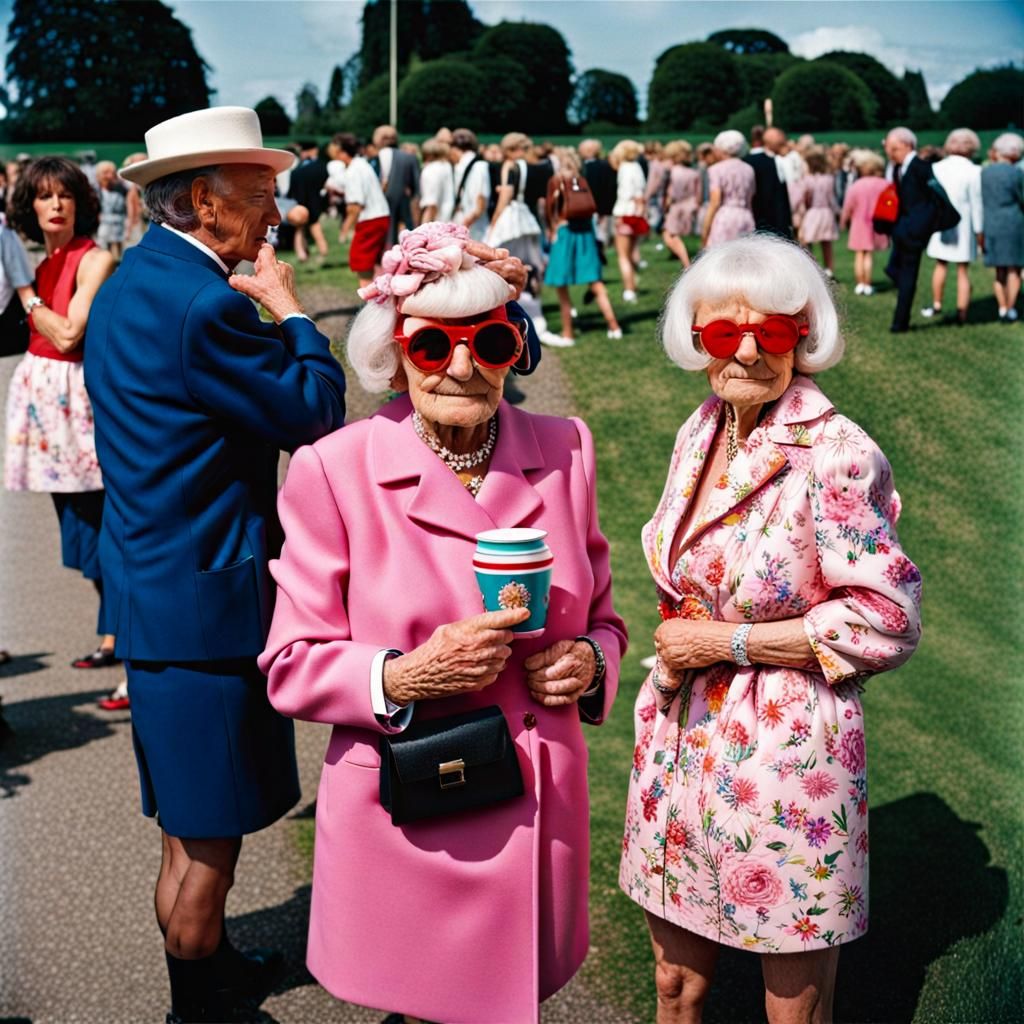 AI Interpretation of Martin Parr Photography