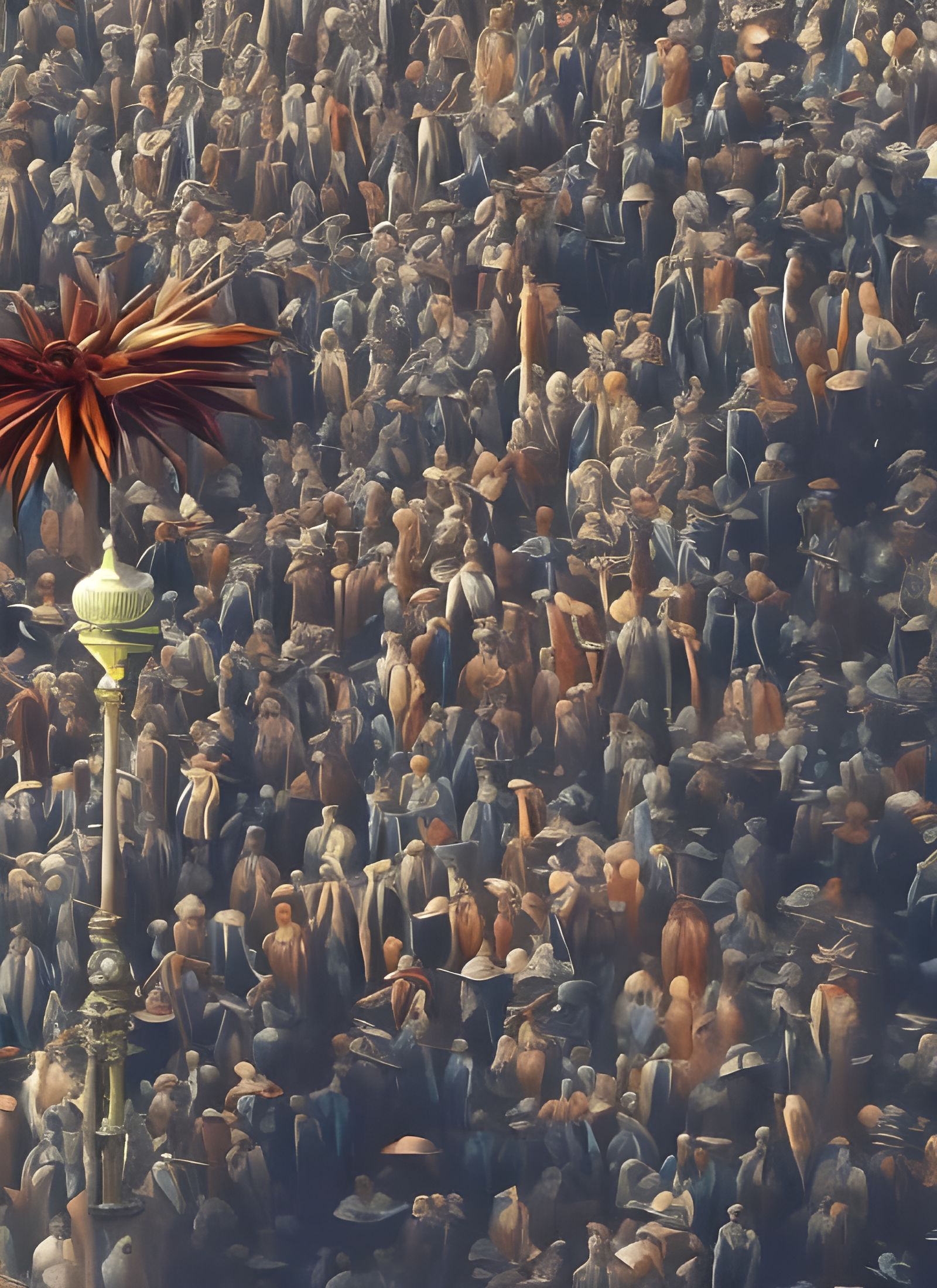 Eldritch Dreamscape: Hyperdetailed Abstract Art