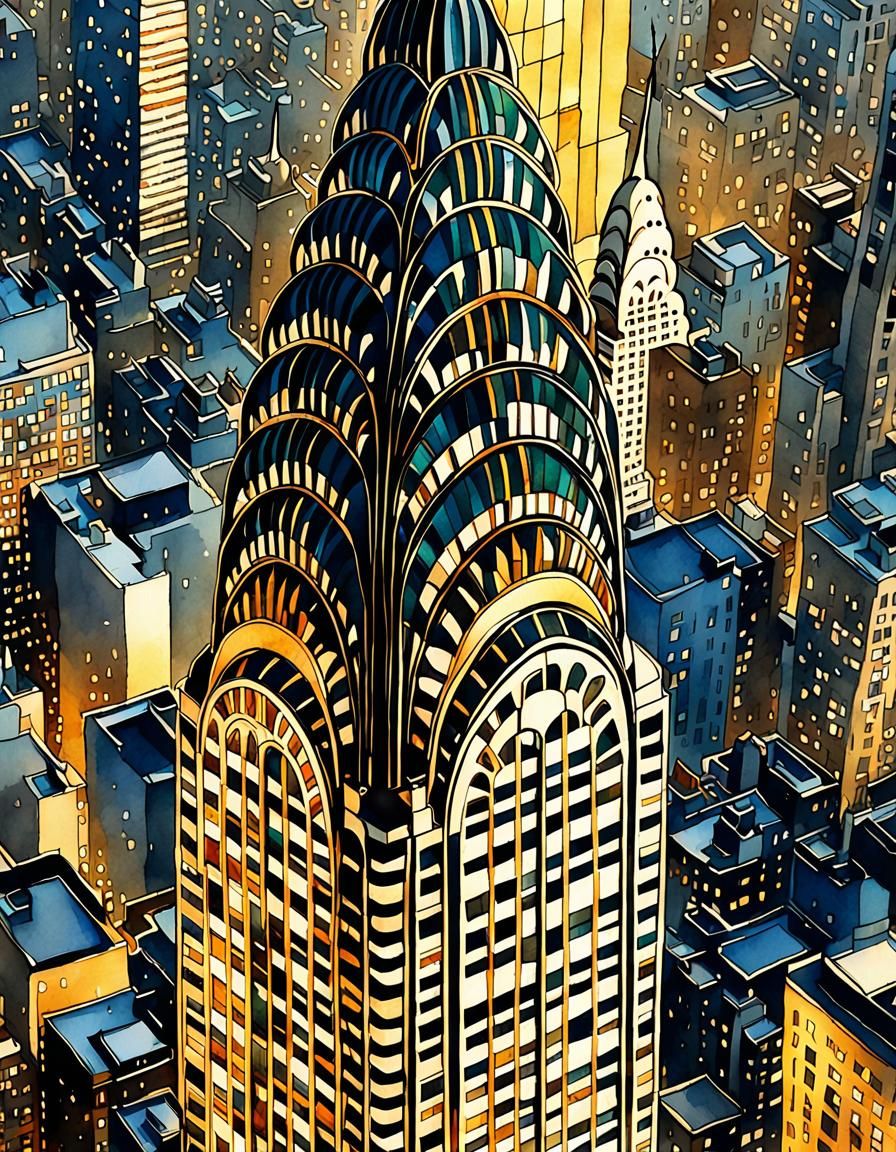 Art Deco Architecture CHRYSLER BUILDING