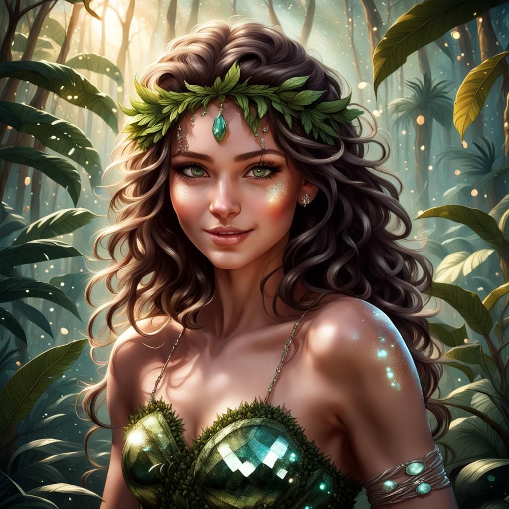 Beautiful Tarzan Girl