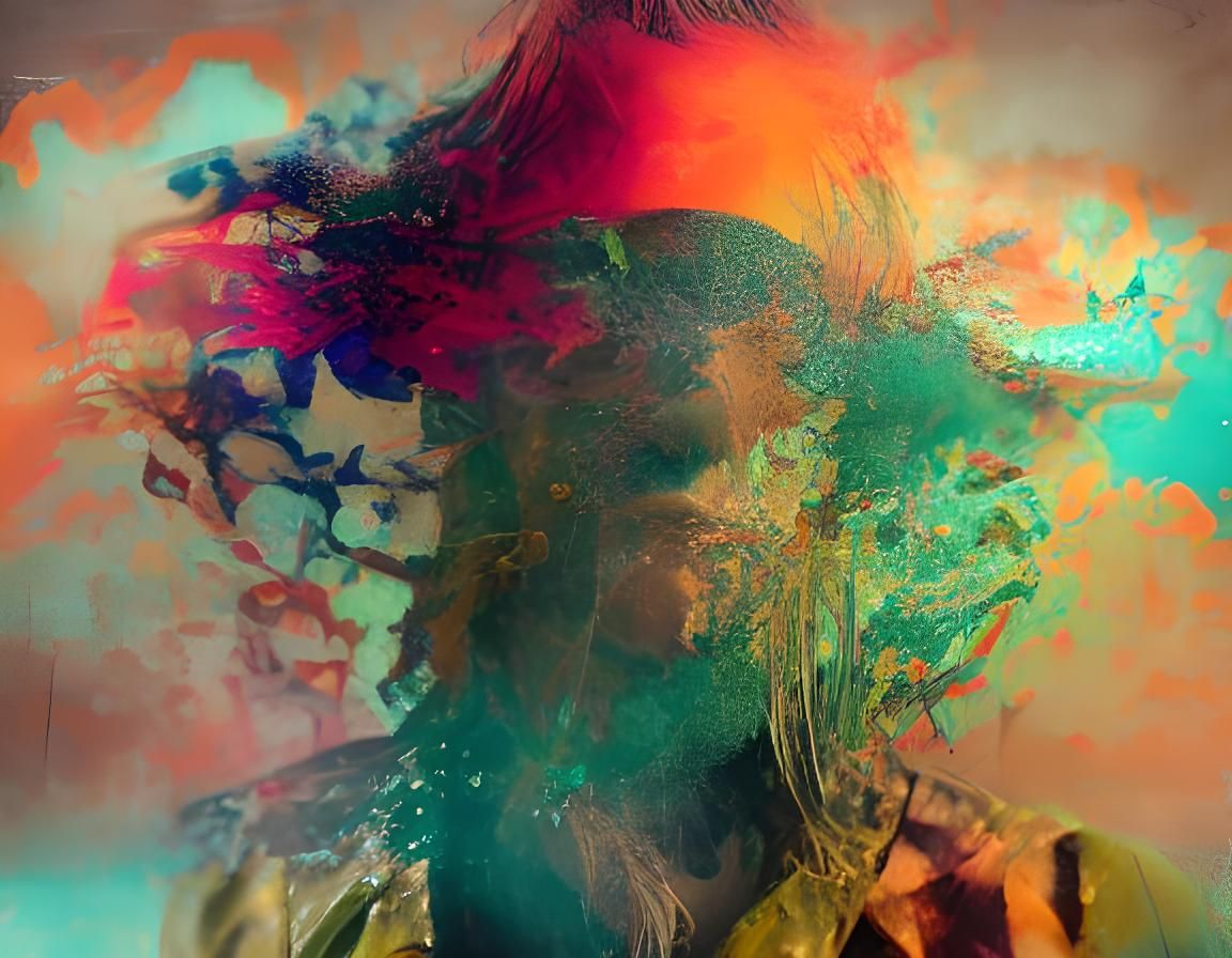 Realistic Old Woman's Face in Sunlight: HDR Photography