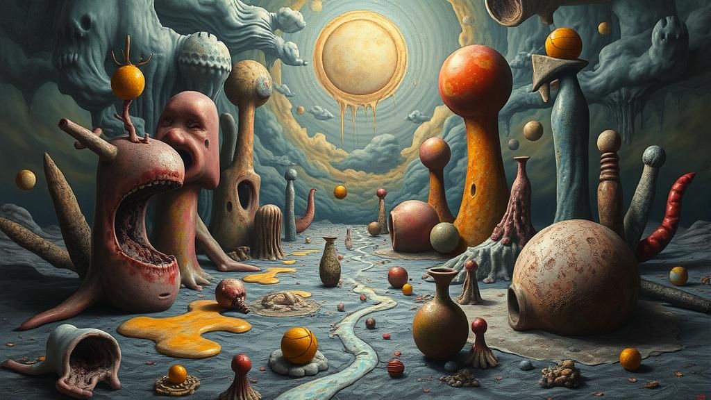 Surreal Dreamscape: A Twisted Masterpiece
