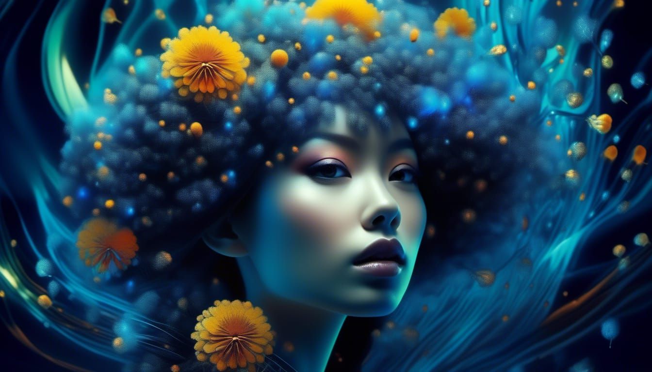 Dandelion Wish: Surreal Fantasy Art
