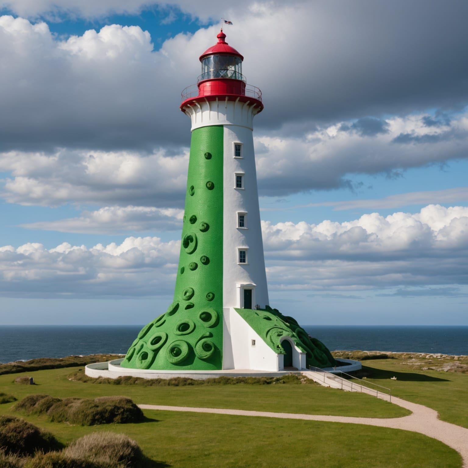 Chameleon Lighthouse: A Giant Reptilian Beacon