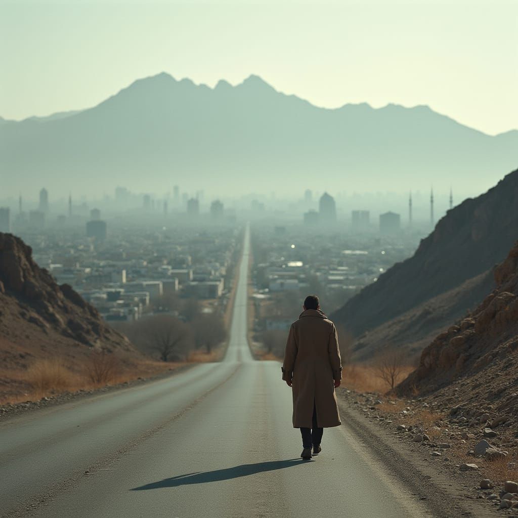 Melancholic Iranian Landscape Reflecting the Nation's Strugg...