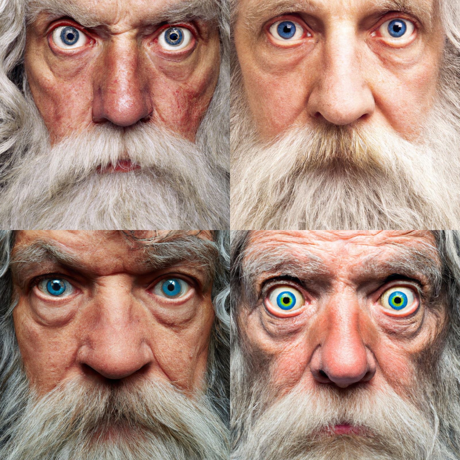 Hypnotic Wizard Portrait with Intricate Details