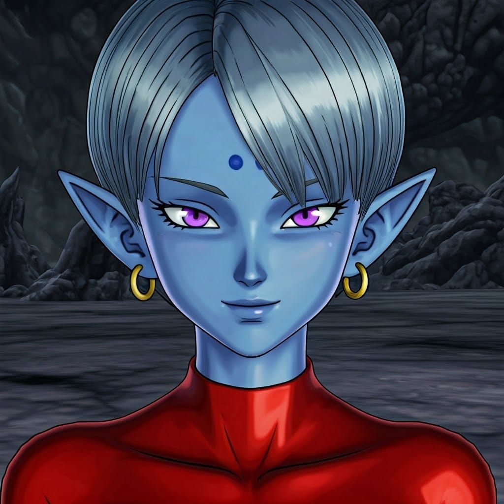 Towa and Vergil in Twisted Dimension: Photorealistic Renderi...