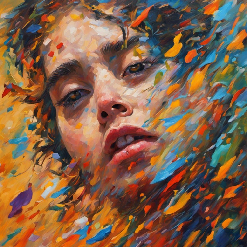 Martyr's Daughters Plea: Hyperrealistic Expressionist Art