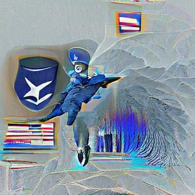 AI Generated Image of an Airman