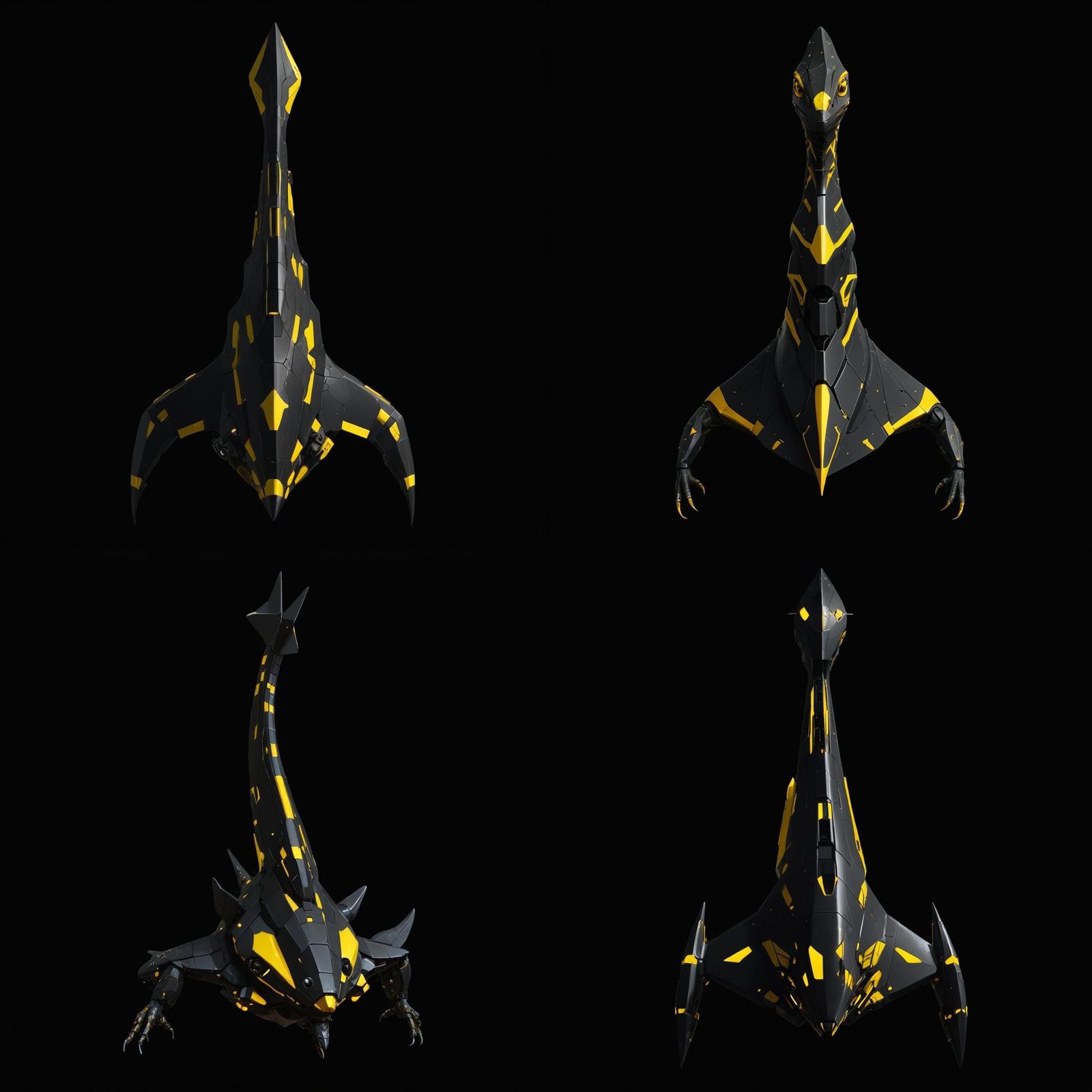 Tropical Lizard Starship: Hyper-Advanced Design