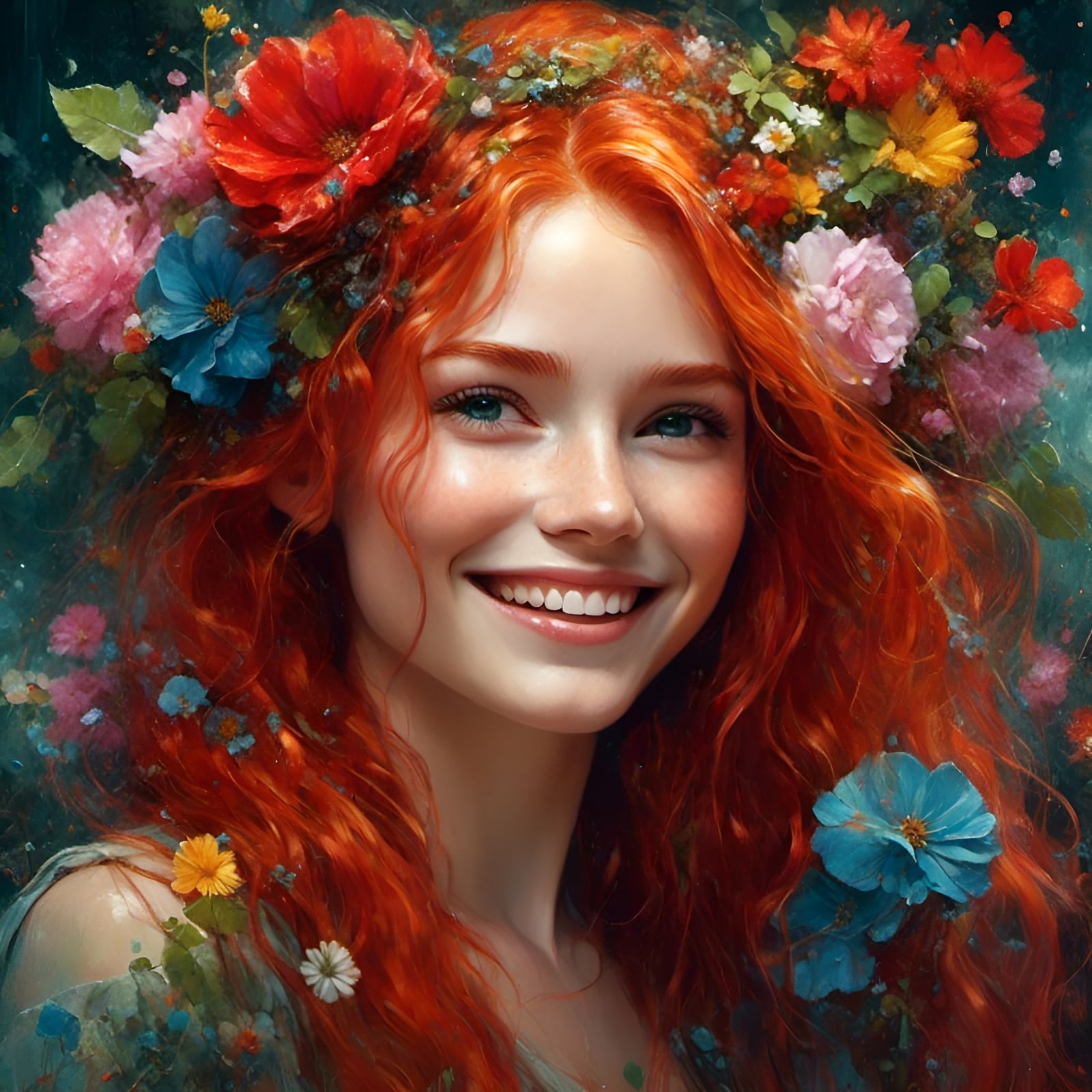 Smile! and the world smiles with you!