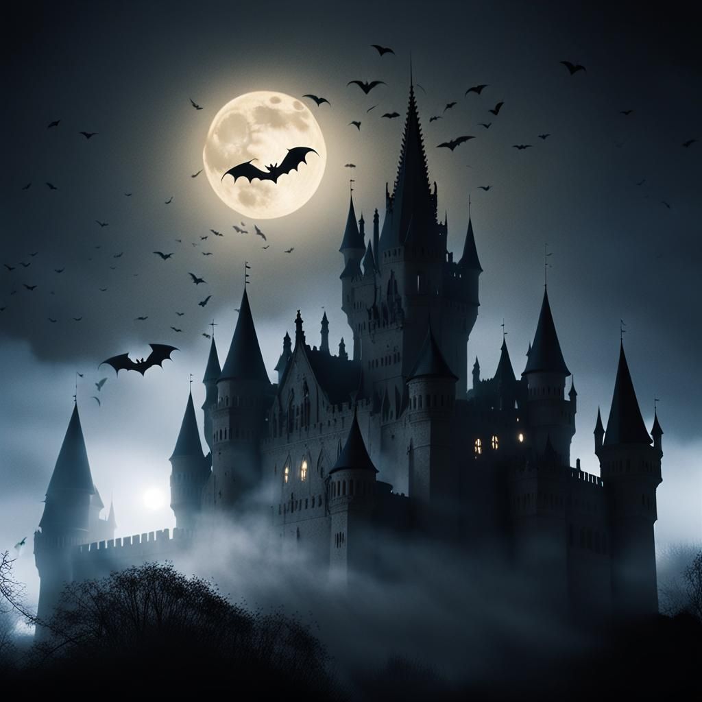 medieval gothic castle