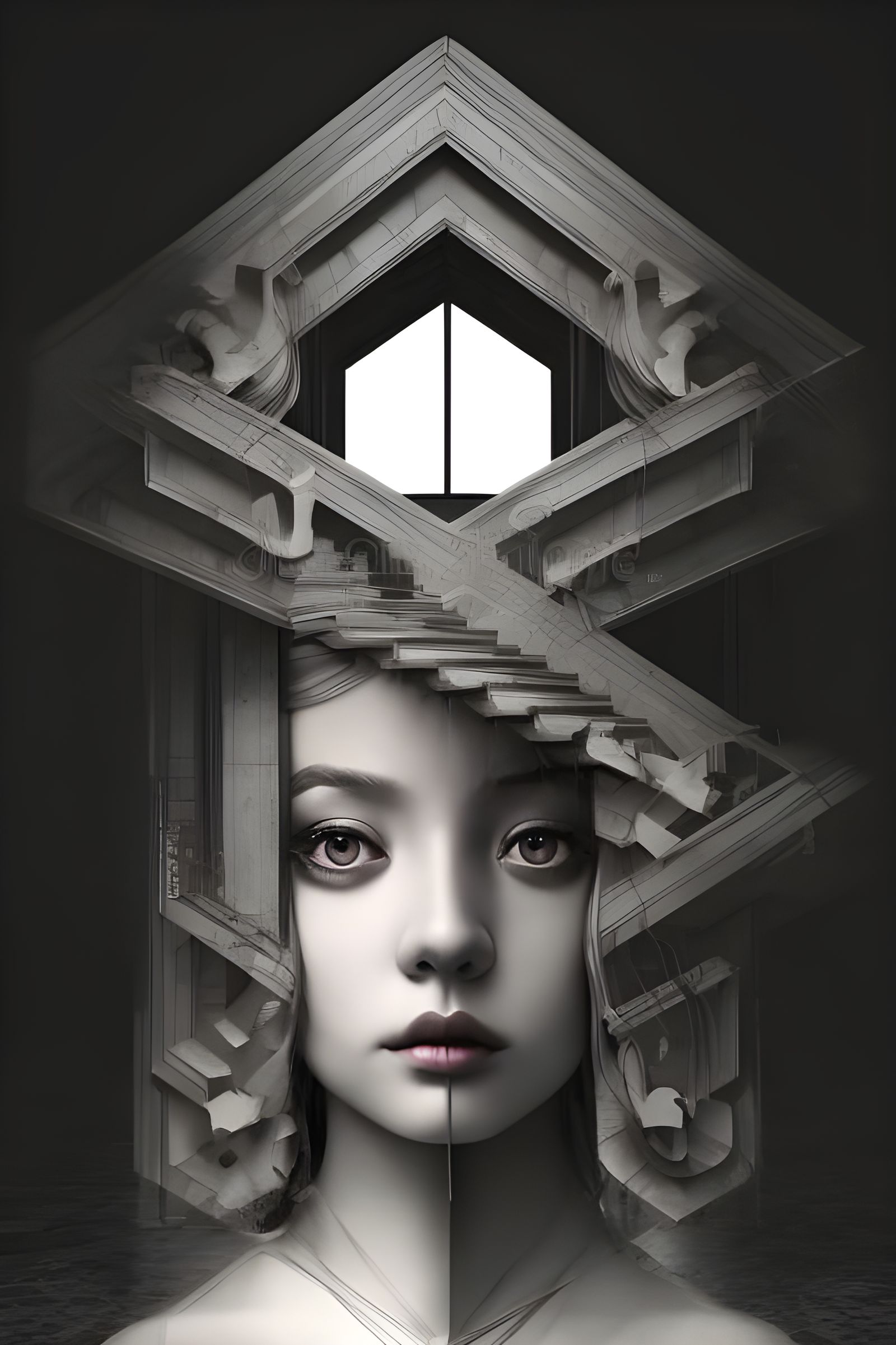 Escher Girl