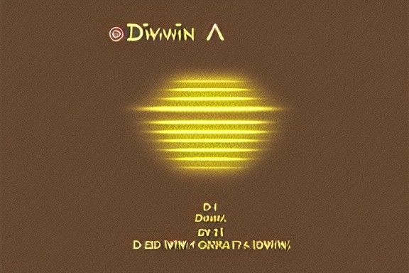 Abstract Mirrored Shapes in AI Generated Art