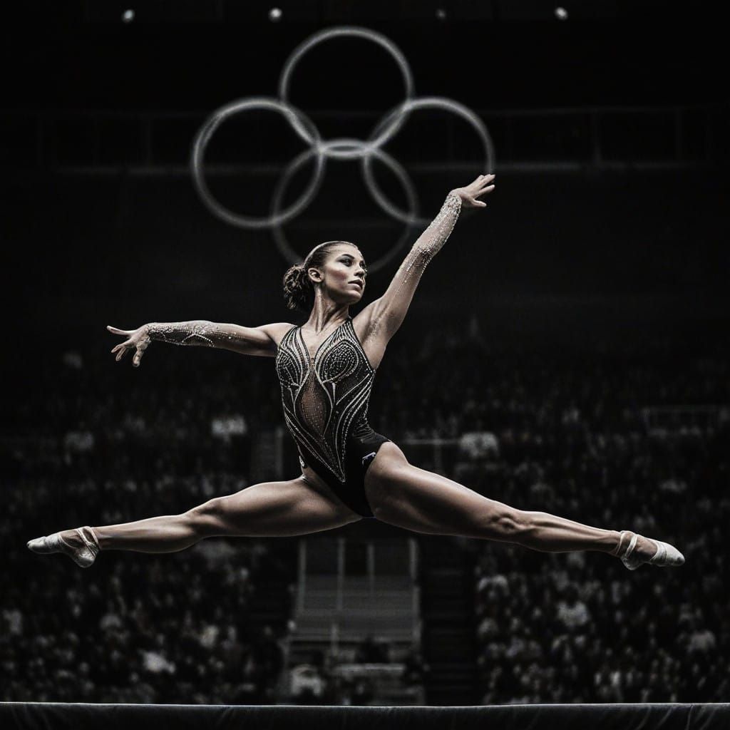 Gymnast Defies Gravity in Stunning Olympic Routine