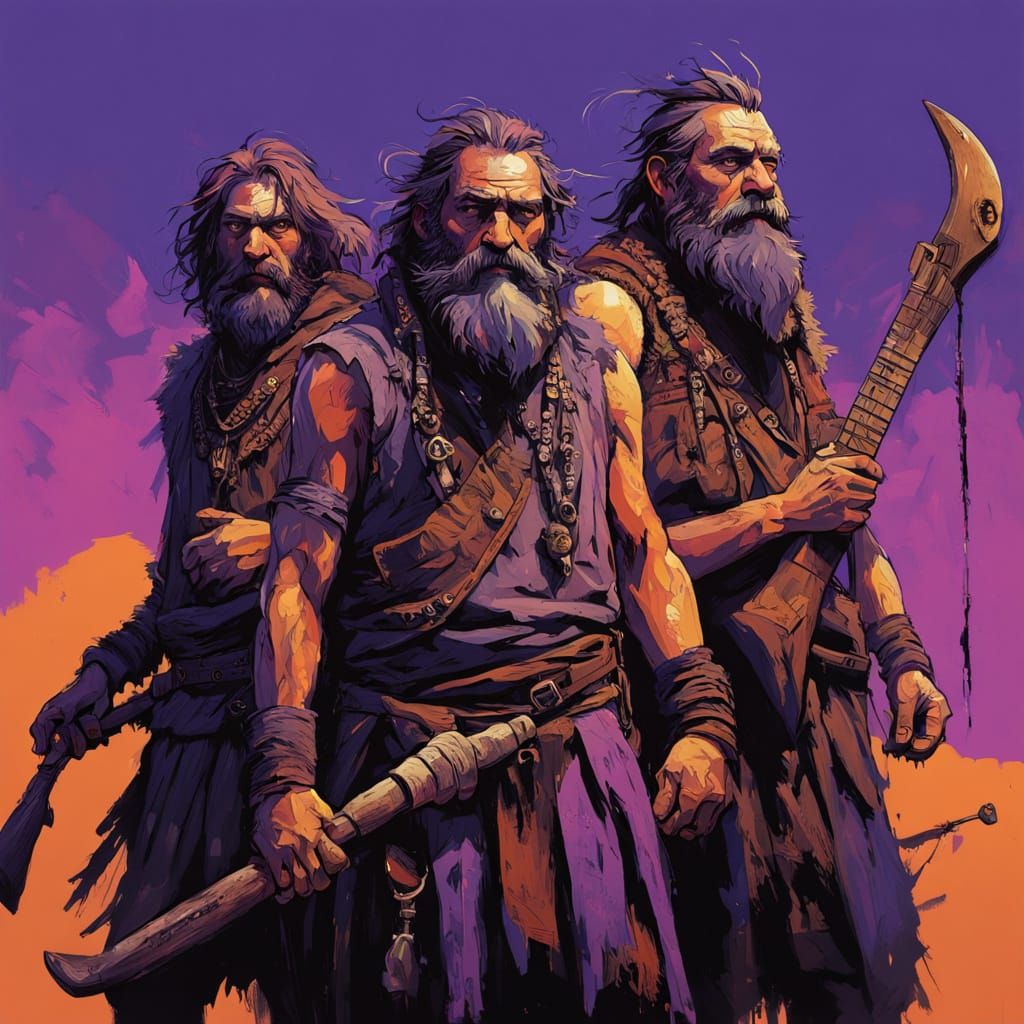 Ramoneurs de Mammouths, a Paleolithic metal band.