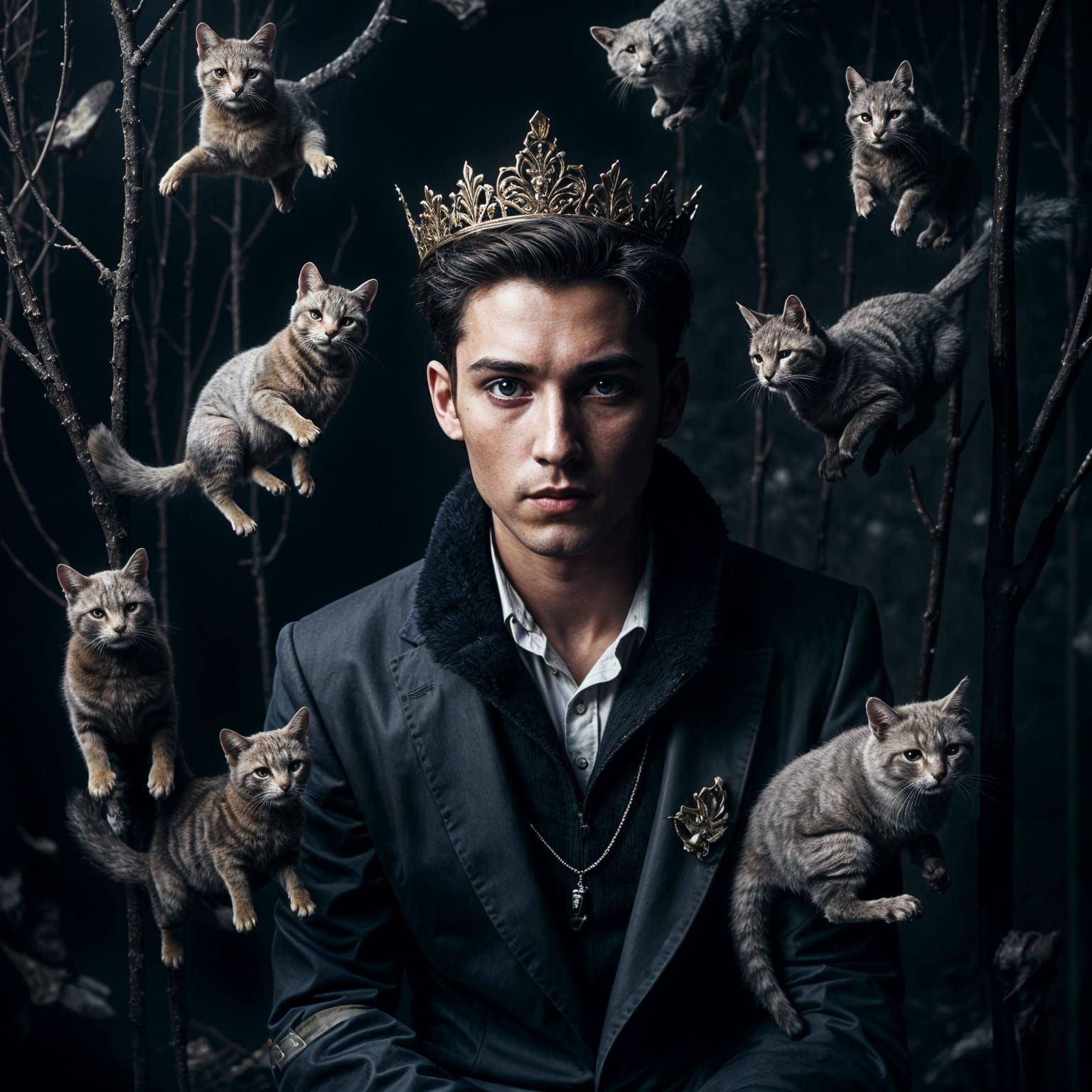 Dark Majesty in Iron Throne