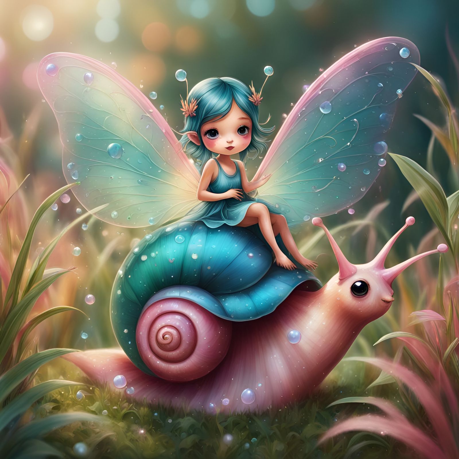 Fairy and the Snail