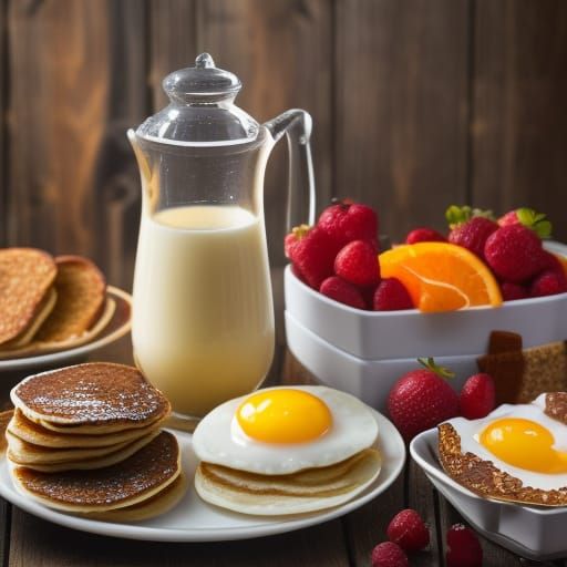 Part of a balanced breakfast