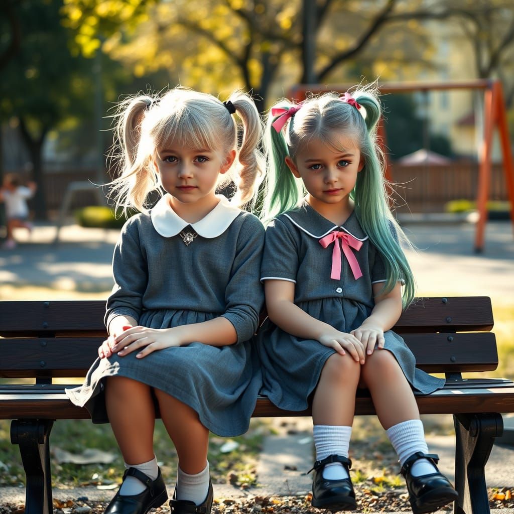 As Alété and Ella never got to grow up girls, Alété ask Mum M for time spell to give Alété and Ella best friends for lif...