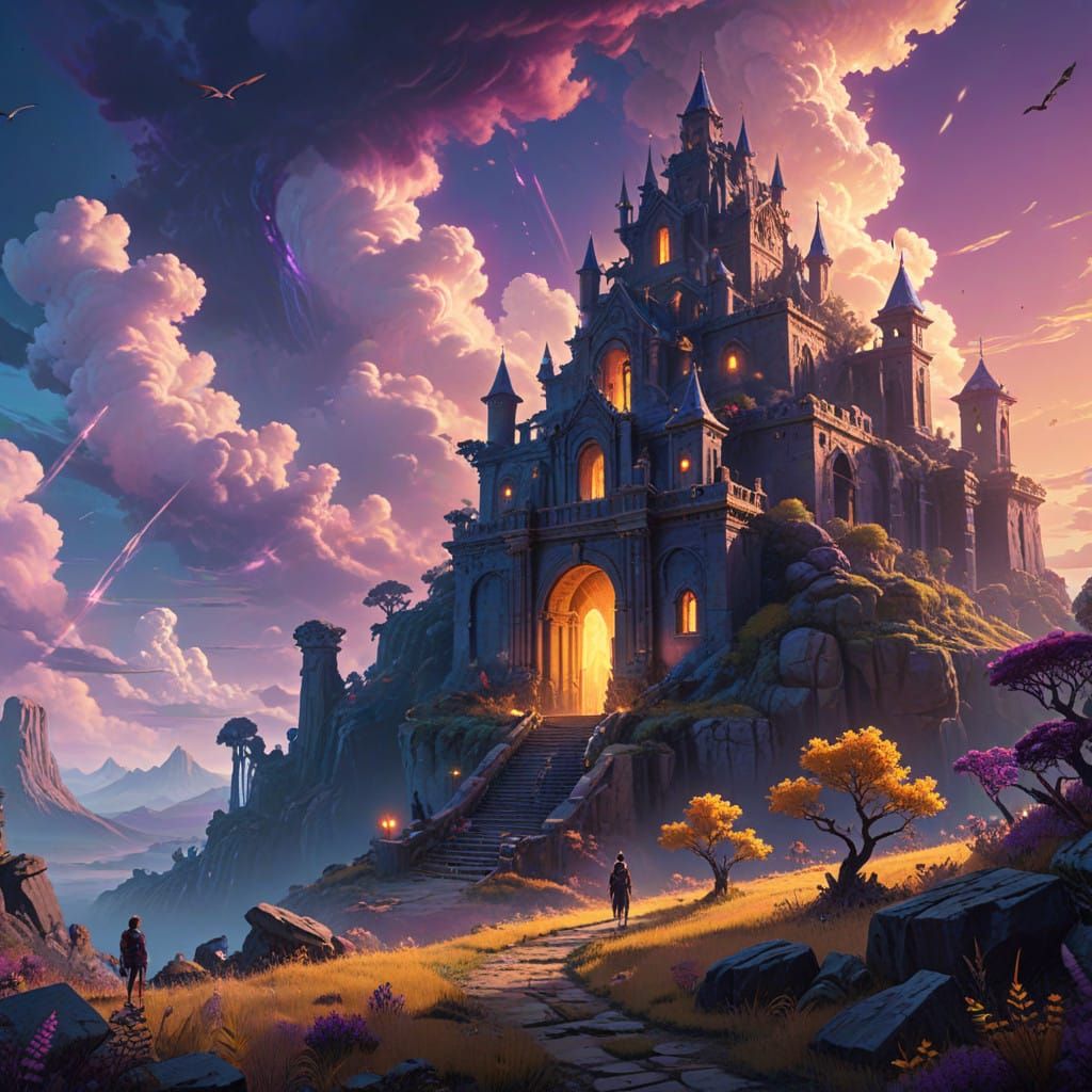 Ethereal Fantasy Realm Unfolds